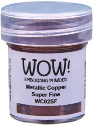 Пудра для эмбоссинга Metallic Copper, WOW
