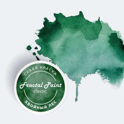 Сухая краска "Хвойный лес" серия "Classic" Fractal Paint