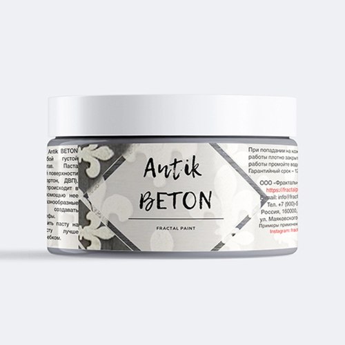 Текстурная паста «Antik BETON» 50 мл Fractal Paint
