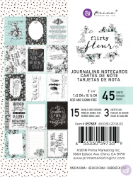 Набор карточек для журналинга, 15 штук, 3х4 Prima Marketing Ink из коллекции Flirty Fleur