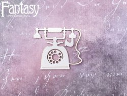 Чипборд "Телефон 2849", размер 5*5,8 см Fantasy