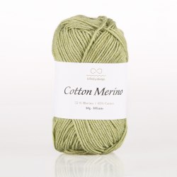 Пряжа Инфинити Коттон Мерино (Infinity Cotton Merino) 9544 зелёная олива