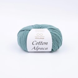 Пряжа Инфинити Коттон Альпака (Infinity Cotton Alpaca) 7252 морская зелень