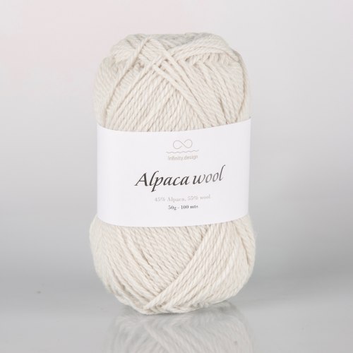 Пряжа Инфинити Альпака Вул (Infinity Alpaca Wool) 2320 мел