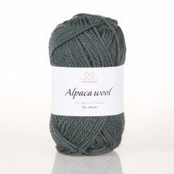 Пряжа Инфинити Альпака Вул (Infinity Alpaca Wool) 7572 петроль