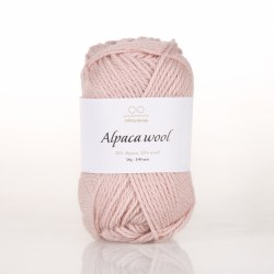 Пряжа Инфинити Альпака Вул (Infinity Alpaca Wool) 3511 розовая пудра