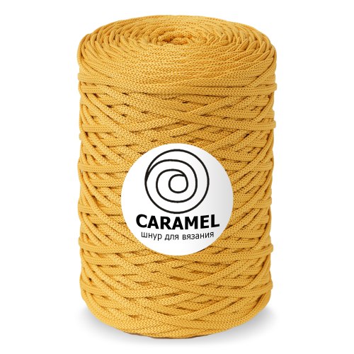 Полиэфирный шнур Caramel цвет Горчица 200 м.