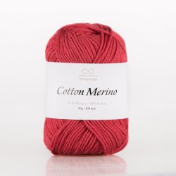 Пряжа Инфинити Коттон Мерино (Infinity Cotton Merino) 4219 красный