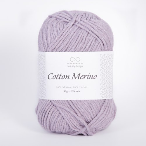 Пряжа Инфинити Коттон Мерино (Infinity Cotton Merino) 4631 сирень