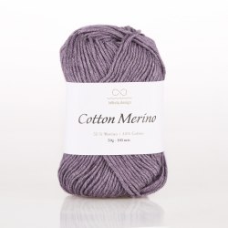 Пряжа Инфинити Коттон Мерино (Infinity Cotton Merino) 5042 пыльно-фиолетовый