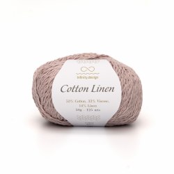 Пряжа Инфинити Коттон Линен (Infinity Cotton Linen) 3511 пудрово-розовый