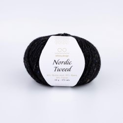 Пряжа Инфинити Нордик Твид (Infinity Nordic Tweed) 1099 чёрный