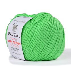 Пряжа Газзал Бейби Коттон XL (Gazzal Baby Cotton XL) 3466 мелисса