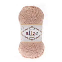 Пряжа Ализе Коттон Голд Хобби (Alize Cotton Gold Hobby) 393 светло-розовый