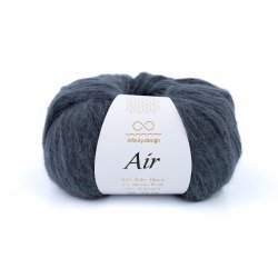Пряжа Инфинити Эйр (Infinity Air) 1053 тёмно-серый