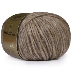 Пряжа Газзал Альпака Эйр (Gazzal Alpaca Air) цвет 76 беж