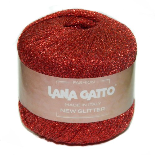 Пряжа Лана Гатто Нью глиттер (Lana Gatto New Glitter) цвет 8585