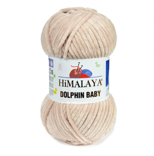 Пряжа Гималая Долфин Беби (Himalaya Dolphin Baby) 80373 светло-бежевый