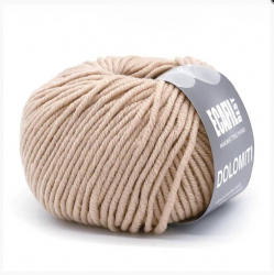 Пряжа Экафил Доломити (Ecafil Dolomiti) цвет 536 чай с молоком