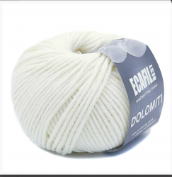 Пряжа Экафил Доломити (Ecafil Dolomiti) цвет 003 белый