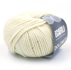 Пряжа Экафил Доломити (Ecafil Dolomiti) цвет 499 ваниль