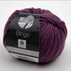 Пряжа Лана Гросса Бинго (Lana Grossa Bingo) цвет 179 ягодный