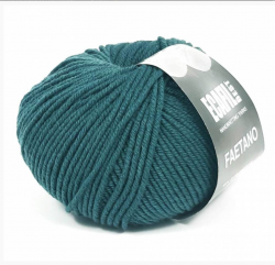 Пряжа Экафил Фаэтано (Ecafil Faetano) цвет 382 малахит