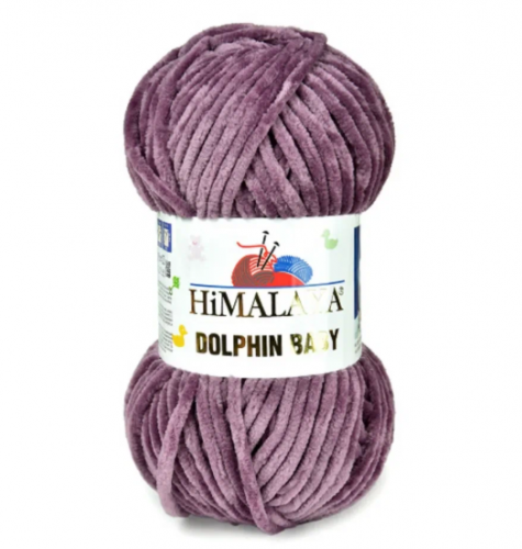 Пряжа Гималая Долфин Беби (Himalaya Dolphin Baby) 80377 пыльная фиалка