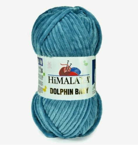 Пряжа Гималая Долфин Беби (Himalaya Dolphin Baby) 80381 море
