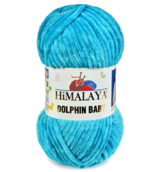 Пряжа Гималая Долфин Беби (Himalaya Dolphin Baby) 80386 лазурь