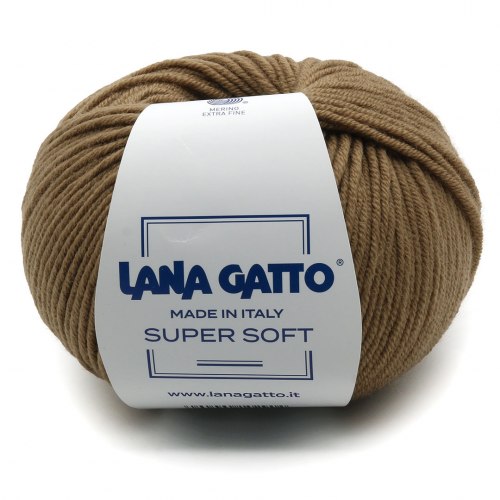Пряжа Лана Гатто Супер Софт (Lana Gatto Super Soft) 14562 кэмэл