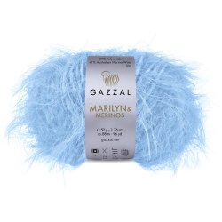 Пряжа Газзал Мэрилин & Мерино (Gazzal Marilyn & Merinos) 8280 голубой опал