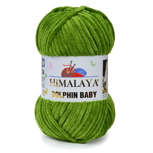 Пряжа Гималая Долфин Беби (Himalaya Dolphin Baby) 80371 салат