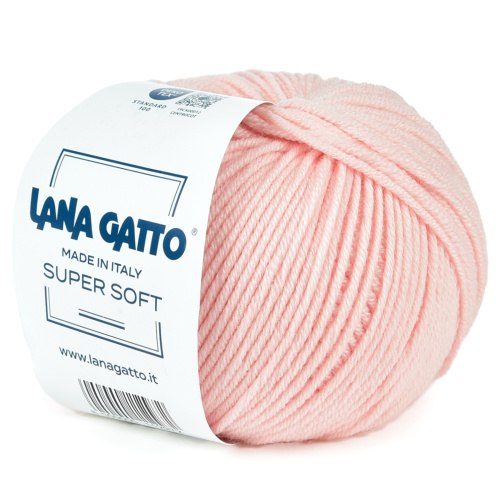 Пряжа Лана Гатто Супер Софт (Lana Gatto Super Soft) 14737 пудровый