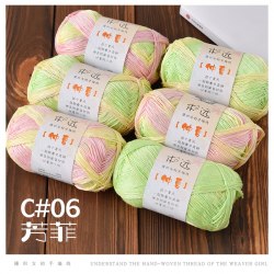 Пряжа Тенсель + Лён цвет 06