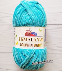 Пряжа Гималая Долфин Беби (Himalaya Dolphin Baby) 80315 бирюза