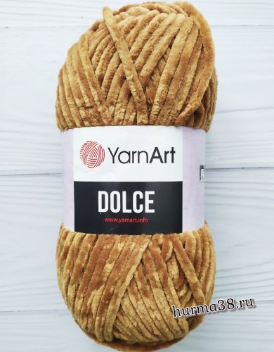 Пряжа Ярнарт Дольче (YarnArt Dolce) 765 коричневый