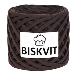 Трикотажная пряжа Бисквит (BISKVIT) цвет Шоколад