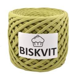 Трикотажная пряжа Бисквит (BISKVIT) цвет Олива