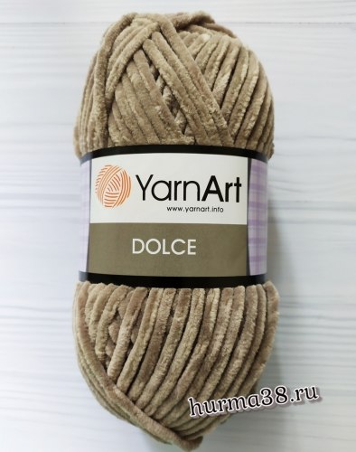 Пряжа Ярнарт Дольче (YarnArt Dolce) 754 серо-бежевый