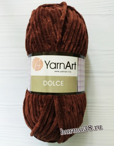 Пряжа Ярнарт Дольче (YarnArt Dolce) 775 шоколад