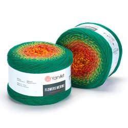 Пряжа Ярнарт Флауэрс Мерино (YarnArt Flowers Merino) 533