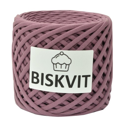 Трикотажная пряжа Бисквит (BISKVIT) цвет Черничный мусс