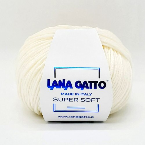 Пряжа Лана Гатто Супер Софт (Lana Gatto Super Soft) 978 молочный