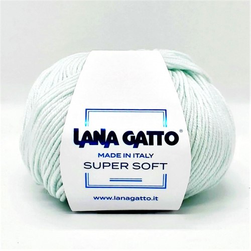 Пряжа Лана Гатто Супер Софт (Lana Gatto Super Soft) 5281 светлая мята