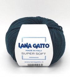 Пряжа Лана Гатто Супер Софт (Lana Gatto Super Soft) 8563 маренго