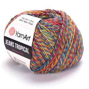 Пряжа Ярнарт Джинс Тропикал (YarnArt Jeans Tropical) цвет 612