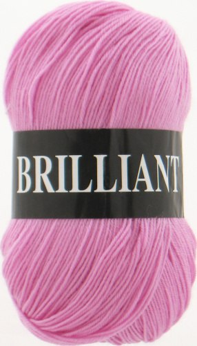 Пряжа Вита Бриллиант (Vita Brilliant) 4956 розовый