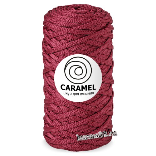 Полиэфирный шнур Caramel цвет Бордо