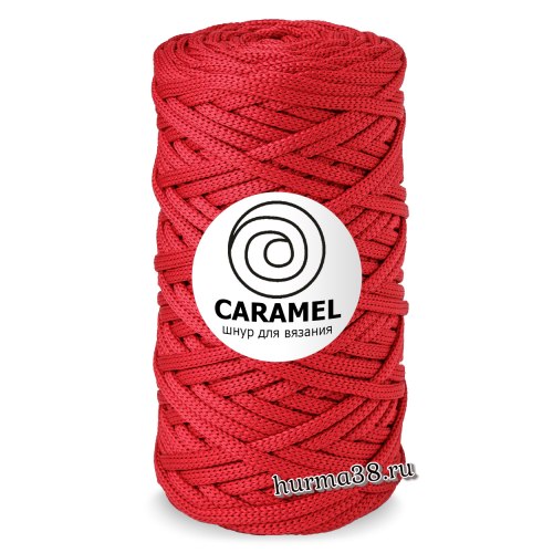 Полиэфирный шнур Caramel цвет Красный